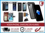Gloednieuwe Hoesjes & Flip Cases Voor iPhone Huawei Samsung, Ophalen of Verzenden, Nieuw, IPhone SE (2022), Hoesje of Tasje