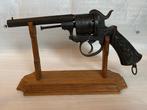 Mooi gegraveerde 9mm kaliber penvuur revolver, Antiek en Kunst, Ophalen of Verzenden