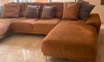 Zeer mooi luxe u bank camel kleur., Huis en Inrichting, Ophalen, Zo goed als nieuw