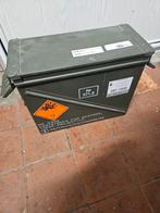 Stalen munitie kist, Ophalen, Landmacht, Nederland, Kist of Geocache