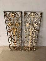 Smeedijzeren Wandpanelen - Vintage Decoratie, Antiek en Kunst, Ophalen of Verzenden
