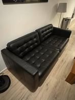 Ikea Landskrona 3-zits bank - Zwart, nette staat!, Huis en Inrichting, Banken | Bankstellen, Ophalen, Driepersoons, Zo goed als nieuw