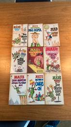 9 vintage pockets Mad’s Don Martin, Boeken, Ophalen of Verzenden, Gelezen, Don Martin, Cartoons