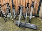 Manfrotto, Vinten, Libec en Sachtler statieven., Ophalen of Verzenden, Zo goed als nieuw