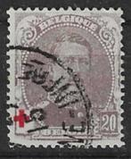 België Michel 109 gestempeld   RODE KRUIS  (II), Postzegels en Munten, Postzegels | Europa | België, Gestempeld, Rode kruis, Ophalen of Verzenden