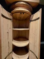 Unieke houten zuil-kast in Balinese stijl, Huis en Inrichting, Kasten | Overige, Ophalen