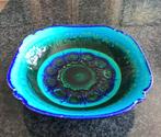 Schaal, keramiek, Gouda, Faenza, blauw, vintage, antiek, Ophalen