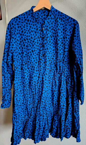 Alembika Tuniek Blauw/Zwart Maat M als nieuw  beschikbaar voor biedingen