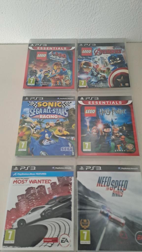 PS3 Spellen Collectie, Spelcomputers en Games, Games | Overige, Gebruikt, Overige genres, 1 speler, Vanaf 7 jaar, Eén computer