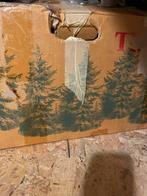 Kerstboom met zilveren ballen en de hele mik mak, Ophalen of Verzenden, Gebruikt