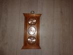 massief eiken barometer van Oisterwijk, Audio, Tv en Foto, Weerstations en Barometers, Ophalen of Verzenden, Zo goed als nieuw