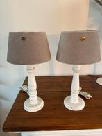 Set Riviera Maison Nachtkastlampjes, Huis en Inrichting, Ophalen, Gebruikt, Stof, Minder dan 100 cm