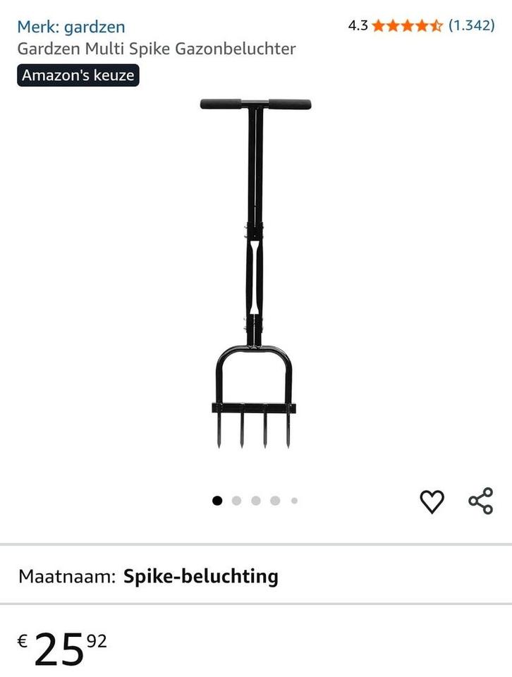 Gazonbeluchter - Perfect voor een gezonde grasmat!, Tuin en Terras, Hand-tuingereedschap, Nieuw, Overige soorten, Ophalen of Verzenden