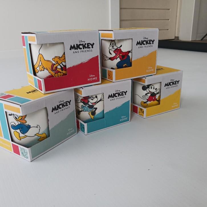 Disney koffiemokken, Verzamelen, Disney, Nieuw, Beeldje of Figuurtje, Mickey Mouse, Ophalen