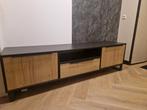 Tv-meubel eiken/antraciet 185x52x48 (BxHxD), Ophalen, Zo goed als nieuw, 25 tot 50 cm, Minder dan 100 cm