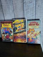 3 Fievel videobanden., Cd's en Dvd's, VHS | Kinderen en Jeugd, Alle leeftijden, Ophalen of Verzenden, Gebruikt, Tekenfilms en Animatie