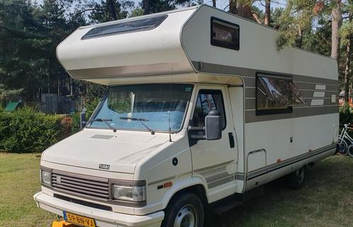 Hymer Alkoof Camper - Fiat 2.5 TD, Caravans en Kamperen, Campers, Particulier, tot en met 6, Alkoof, Hymer, Fiat, Diesel, Handgeschakeld