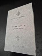 Essential parfums Divine Vanille sample proefje NIEUW tester, Ophalen of Verzenden, Nieuw