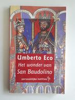 Umberto Eco - Het wonder van San Baudolino, Gelezen, Ophalen of Verzenden, Europa overig