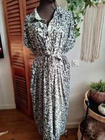 Jurk norah maat 48 groen zwart, Kleding | Dames, Jurken, Zwart, Maat 46/48 (XL) of groter, Ophalen of Verzenden, Zo goed als nieuw