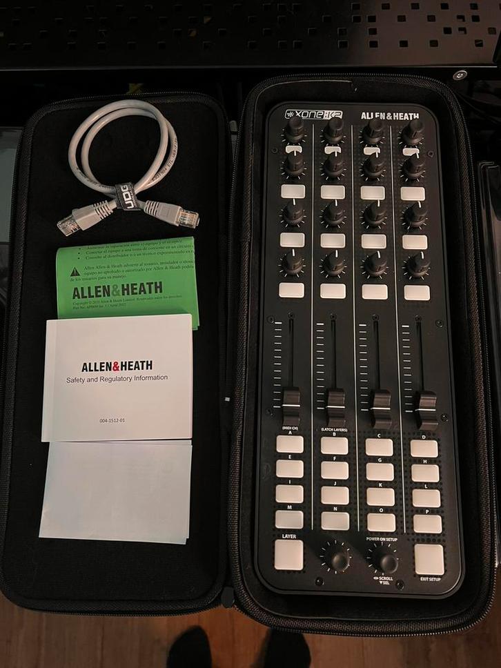 Allen & Heath Xone:K2 MIDI  + flightcase + deck protector, Muziek en Instrumenten, Dj-sets en Draaitafels, Zo goed als nieuw, Overige merken
