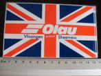 sticker Olau logo vlissingen sheerness vlag engeland, Verzenden, Zo goed als nieuw, Bedrijf of Vereniging