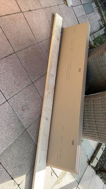 StucGipsplaten 6 stuks en nog 1 lat beschikbaar voor biedingen