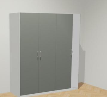 Ikea Pax Kasten Reinsvoll Luxe 175x201 Pax Kledingkast - afbeelding 3