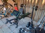 Halterbank / Fitnessbank - Tunturi, Ophalen, Benen, Gebruikt, Krachtstation