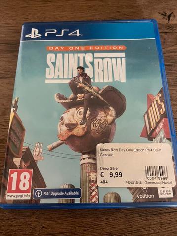 Saints Row PlayStation 4 beschikbaar voor biedingen