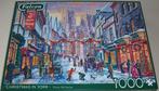 Puzzel *** CHRISTMAS IN YORK *** 1000 stukjes Falcon De Luxe, Hobby en Vrije tijd, Denksport en Puzzels, Ophalen of Verzenden