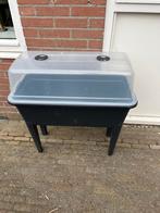 Kweekkas met poten en deksel, Tuin en Terras, Ophalen, Gebruikt, Folie, Kweekkas