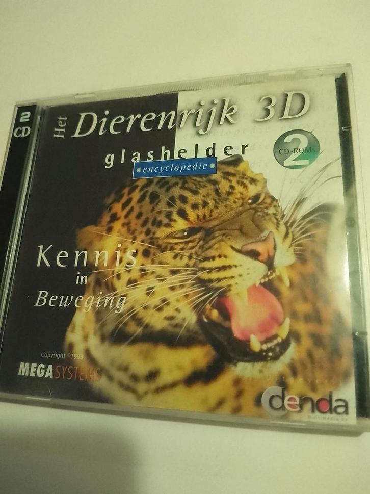 Het Dierenrijk 3D - Glashelder Encyclopedie, Computers en Software, Antivirus- en Beveiligingssoftware, Gebruikt, Windows, Overige