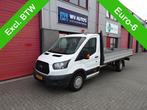 Ford Transit 350 2.0 TDCI L4H1 Ambiente openlaadbak 3 zits, 1995 cc, Overige carrosserieën, Wit, Handgeschakeld