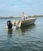 M4 Pontoonboot / Legerboot / Visboot / Familie sloep, Watersport en Boten, Ophalen, Zo goed als nieuw, Overige typen, Motorboot