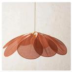 originele Pale hanglamp bloem van Georgesstore (FR) 80 cm 2x, Huis en Inrichting, Lampen | Hanglampen, Ophalen of Verzenden, Zo goed als nieuw