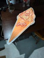 Cornetto Soft lichtbak ijs reclame enkelzijdig, Verzamelen, Merken en Reclamevoorwerpen, Gebruikt, ., Lichtbak of (neon) lamp