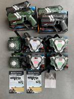 Light Battle Connect Lasergame set 4 guns/4 vesten/2 targets, Ophalen of Verzenden, Zo goed als nieuw, Jongen of Meisje