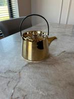 Hk living theepot goud, Huis en Inrichting, Keuken | Servies, Keramiek, Overige typen, Ophalen of Verzenden, Zo goed als nieuw