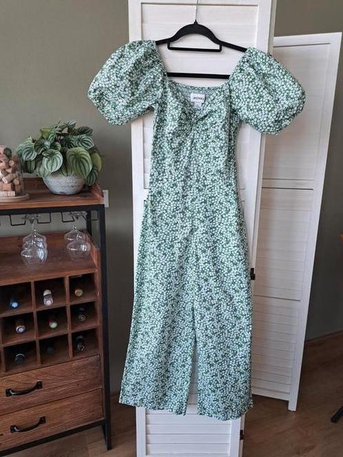 Monki broekpak XS – cottagecore bloemen- boho, Kleding | Dames, Jumpsuits, Gedragen, Maat 34 (XS) of kleiner, Groen, Ophalen of Verzenden