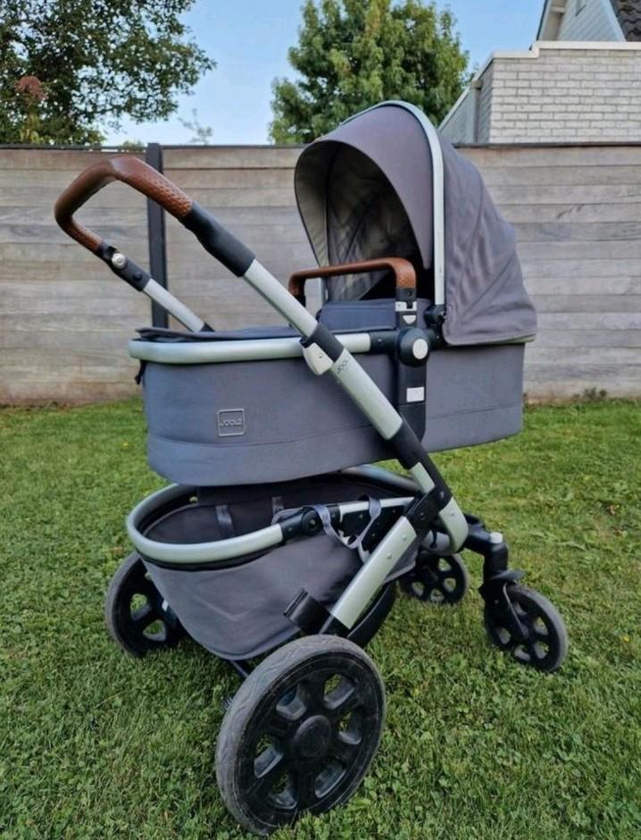 joolz geo 2, Kinderen en Baby's, Kinderwagens en Combinaties, Gebruikt, Combiwagen, Overige merken, Duowagen, Met reiswieg, Verstelbare duwstang