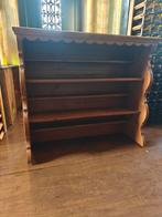 Houten wandkast / stelling, Ophalen, Met plank(en), Gebruikt, 100 tot 150 cm