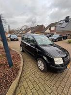 Fiat Panda 1.2 44KW 60PK 2009 Zwart, Auto's, Fiat, Voorwielaandrijving, 1242 cc, Zwart, Handgeschakeld
