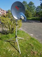 Schotelantenne met standaard in foedraal, Audio, Tv en Foto, Schotelantennes, Overige merken, Ophalen of Verzenden, Zo goed als nieuw