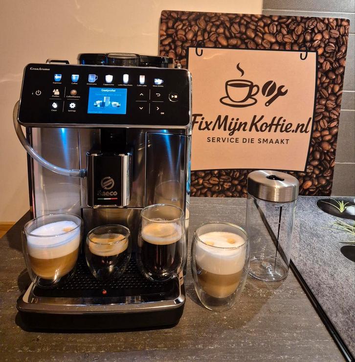 Nette refurbished Philips Saeco GranAroma SM6585, Witgoed en Apparatuur, Koffiezetapparaten, Zo goed als nieuw, Gemalen koffie