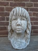 Buste vrouw meisje betonnen beeld tuinbeeld beton borstbeeld, Tuin en Terras, Ophalen, Nieuw