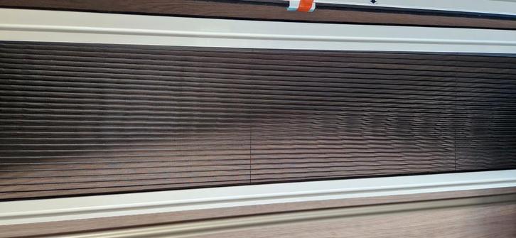 Te koop plissé hordeur, Doe-het-zelf en Verbouw, Rolluiken, Nieuw, Minder dan 100 cm, Crème of Beige, Ophalen
