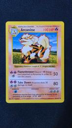 Arcanine Base Set Shadowless NM, Ophalen of Verzenden, Zo goed als nieuw, Losse kaart