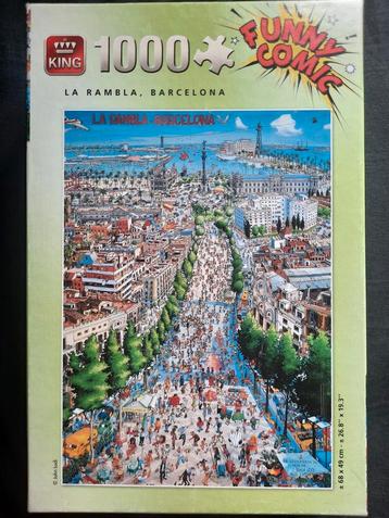 Puzzel La Rambla, Barcelona beschikbaar voor biedingen