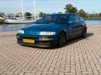 Honda Civic 1.6 I CRX Coupe Vtec U9 1992 Blauw, Auto's, Honda, Zwart, Leder, Handgeschakeld, Particulier